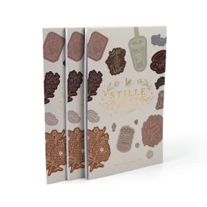 Factory High Quality Sticker Book With Full Color Gold Foil Printing Children Sticker Book Custom Printing