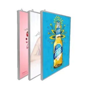 Factory Indoor Activity Exhibition Animation Design A3 Ultra thin LED Illustrative Advertising Dynamic Sign Light Box
