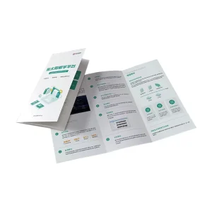 Factory Manufacturer Custom High Quality Art Paper Flyer Printing Brochure Printing Service