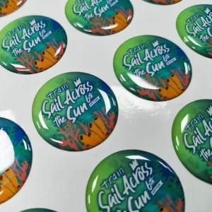Factory Offers High quality Customized Epoxy Resin Labels Waterproof Stickers Product logo Customized Packaging Labels