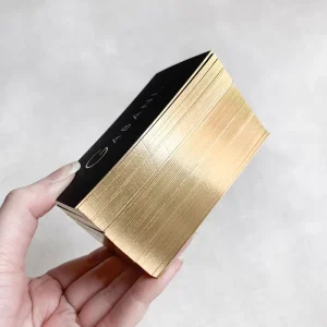 Factory Personalized Design Business Cards with Hologram Silver Gold Foil Edge Offset Paper for Small Business