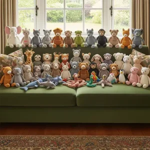 Factory Price 8 Inch Forest Animals Anime for Melody PP Cotton Super Soft Fabric Stress Relief Stuffed Animal Claw