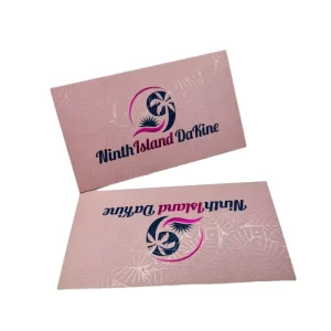 Factory Price Custom Size Design CMYK Luxury Spot UV Gold Foil Coated Paper Business Cards with logo Printing