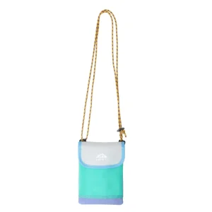 Factory Repurposed Nylon Outdoor Pouch Bag Lightweight Adjustable for Casual Hiking Climbing
