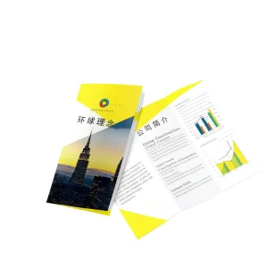 Factory Sale Eco-friendly Digital Printing Hardcover Paper Instruction Manual Leaflet Catalog Brochure Magazine Printing Service