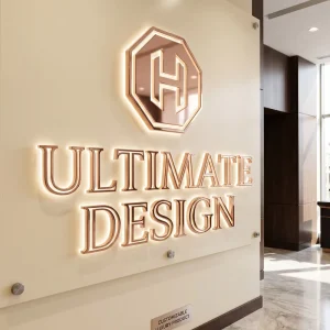Factory Signages 3D Custom Acrylic Crystal LED Letters Backlit Sign for Outdoor Advertising and Business Logo Decoration