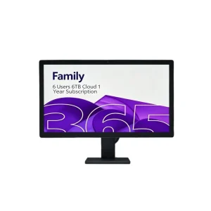 Family Group 6 Users 6TB Cloud Storage 12 Month Software