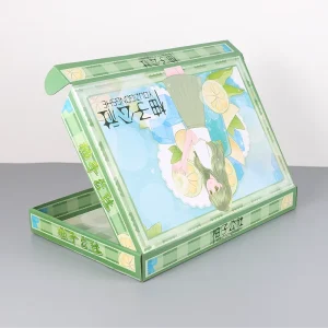 Fancy Design Printing Custom Recyclable Gift Packaging Clothing & Jewelry Shipping Box with Magnetic Closure Glossy Lamination