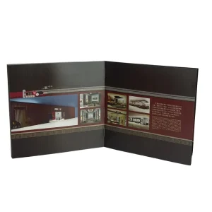 Fancy & Offset Paper Brochure Catalogue Printing Service with Saddle Stitching and Perfect Binding for Book Format