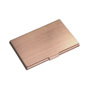 Fashion Stainless Steel Waterproof Metal Id Card Cardcase Business Card Box Credit Card Holder for Men Women