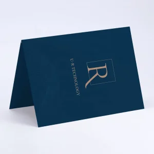 Fast Delivery Custom Advertisement Promotion A4 A5 Paper Document Presentation File Folder With Two Pocket