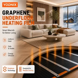 Fast Warm up Graphene Underfloor Heating System OEM ODM for Apartment Gym