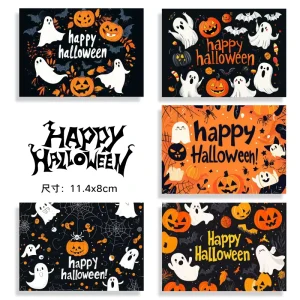 Festival Thank You Paper Cards Custom Christmas Birthday Halloween Post Cards with Different Language