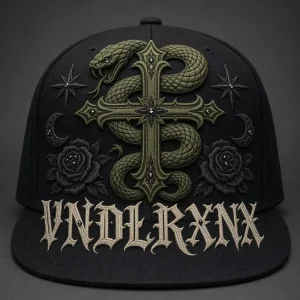 Flat Bill Snapback Embroidery Gorras 5 Panel Hat Trucker Hat Foam Front Mesh Cap West Coast Gothic Chicano Urban Streetwear Bulk