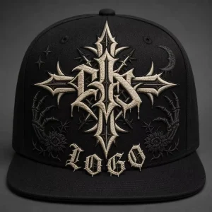 Flat Bill Snapback Embroidery Gorras 5 Panel Hat Trucker Hat Foam Front Mesh Cap West Coast Gothic Chicano Urban Streetwear Bulk