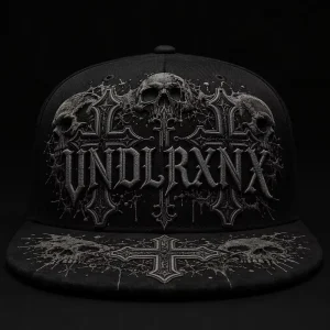 Flat Bill Snapback Embroidery Gorras 5 Panel Hat Trucker Hat Foam Front Mesh Cap West Coast Gothic Chicano Urban Streetwear Bulk