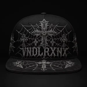 Flat Bill Snapback Embroidery Gorras 5 Panel Hat Trucker Hat Foam Front Mesh Cap West Coast Gothic Chicano Urban Streetwear Bulk