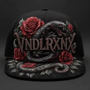 Flat Bill Snapback Embroidery Gorras 5 Panel Hat Trucker Hat Foam Front Mesh Cap West Coast Gothic Chicano Urban Streetwear Bulk