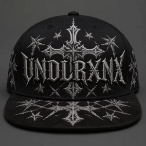 Flat Bill Snapback Embroidery Gorras 5 Panel Hat Trucker Hat Foam Front Mesh Cap West Coast Gothic Chicano Urban Streetwear Bulk