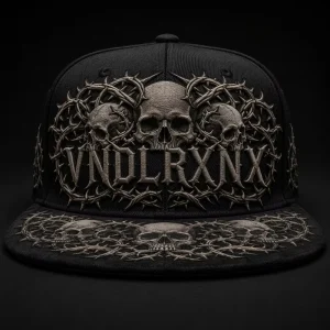 Flat Bill Snapback Embroidery Gorras 5 Panel Hat Trucker Hat Foam Front Mesh Cap West Coast Gothic Chicano Urban Streetwear Bulk
