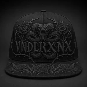 Flat Bill Snapback Embroidery Gorras 5 Panel Hat Trucker Hat Foam Front Mesh Cap West Coast Gothic Chicano Urban Streetwear Bulk