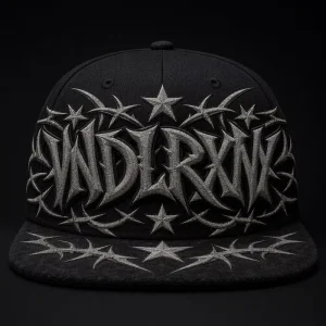 Flat Bill Snapback Embroidery Gorras 5 Panel Hat Trucker Hat Foam Front Mesh Cap West Coast Gothic Chicano Urban Streetwear Bulk