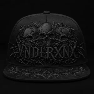 Flat Bill Snapback Embroidery Gorras 5 Panel Hat Trucker Hat Foam Front Mesh Cap West Coast Gothic Chicano Urban Streetwear Bulk