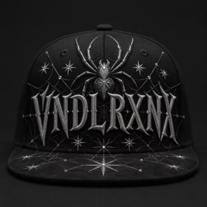 Flat Bill Snapback Embroidery Gorras 5 Panel Hat Trucker Hat Foam Front Mesh Cap West Coast Gothic Chicano Urban Streetwear Bulk