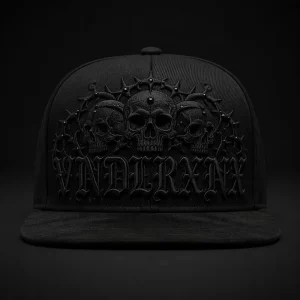 Flat Bill Snapback Embroidery Gorras 5 Panel Hat Trucker Hat Foam Front Mesh Cap West Coast Gothic Chicano Urban Streetwear Bulk