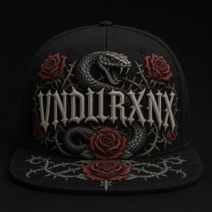 Flat Bill Snapback Embroidery Gorras 5 Panel Hat Trucker Hat Foam Front Mesh Cap West Coast Gothic Chicano Urban Streetwear Bulk
