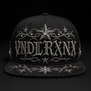Flat Bill Snapback Embroidery Gorras 5 Panel Hat Trucker Hat Foam Front Mesh Cap West Coast Gothic Chicano Urban Streetwear Bulk