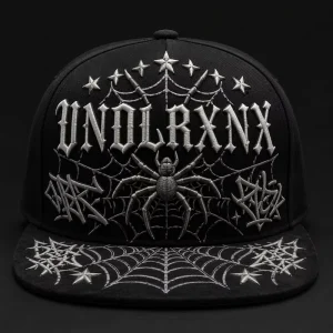 Flat Bill Snapback Embroidery Gorras 5 Panel Hat Trucker Hat Foam Front Mesh Cap West Coast Gothic Chicano Urban Streetwear Bulk