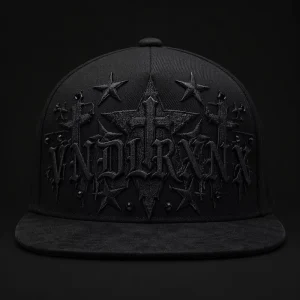 Flat Bill Snapback Embroidery Gorras 5 Panel Hat Trucker Hat Foam Front Mesh Cap West Coast Gothic Chicano Urban Streetwear Bulk