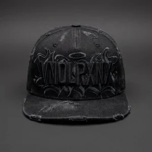 Flat Bill Snapback Embroidery Gorras 5 Panel Hat Trucker Hat Foam Front Mesh Cap West Coast Gothic Chicano Urban Streetwear Bulk