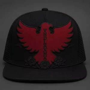 Flat Bill Snapback Embroidery Gorras 5 Panel Hat Trucker Hat Foam Front Mesh Cap West Coast Gothic Chicano Urban Streetwear Bulk