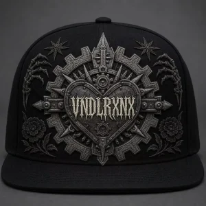 Flat Bill Snapback Embroidery Gorras 5 Panel Hat Trucker Hat Foam Front Mesh Cap West Coast Gothic Chicano Urban Streetwear Bulk
