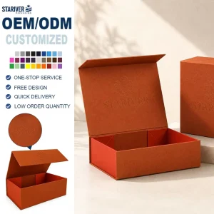 Flat Pack Collapsible Velvet Magnetic Gift Box Custom Embossed Logo Luxury Packaging for Shipping