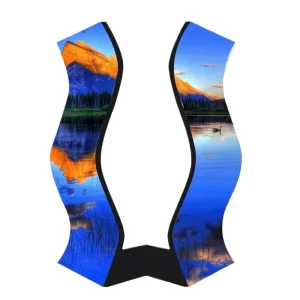 Flexible Indoor LED Video Wall Display Module for Shopping Malls Retail Stores Digital Poster Advertising Signage