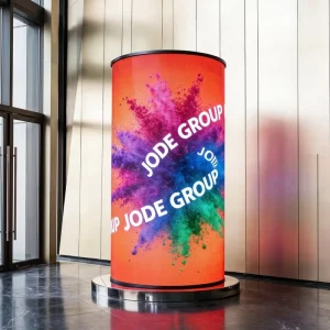Flexible LED Soft Display Panel Curved Screen For Shopping Mall Exhibition LED Advertising Video Wall 3D Custom Design