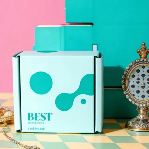 Flip Top Corrugated Board Gift Box Recycled Materials Customizable Shape Liner Matt/Glossy Lamination for Clothing/Shoes