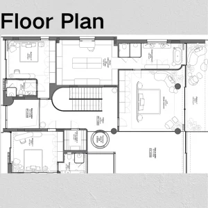 Floor Plan Design Service for Residential and Commercial Interior Layout Drawings