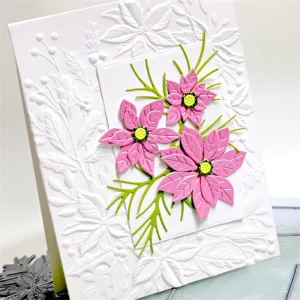 Floral Metal Die Cut Embossing Template Tool for DIY Scrapbooking Cardmaking and Photo Album Craft Decoration