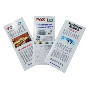 Flyer Printing Custom Design with Quality 157g Papers