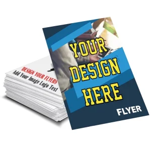 Flyers Booklet Printing on 150gsm Coated Paper for Business Promotion