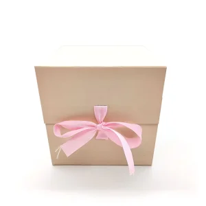 Foldable Luxury Christmas Decorative Valentines Day Gift Custom Logo Design Packaging Paper Folding Gift Box