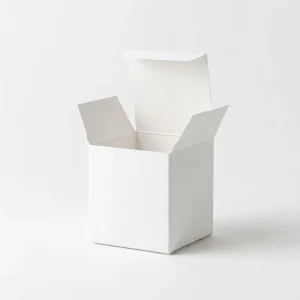 Folding Art Paper Candle Box Packaging with Custom Logo Printed Design for Scented Candle Jars Retail Display Gift Collections