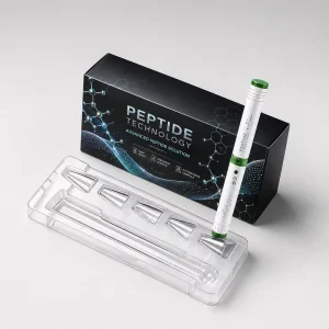 Folding Carton Tuck End Box Disposable Peptide Pen Package Boxes for Peptide Pen