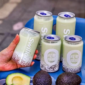 Food Grade PET Plastic Beverage Cans & Drinking Bottles with Aluminum Lid Custom Logo Printing for Energy Drinks Soda & Tea