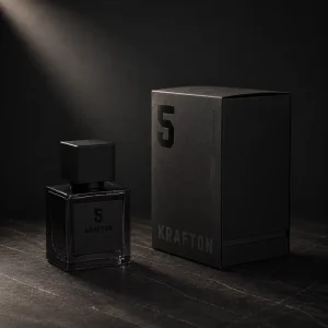 Fragrance Packaging Rigid Gift Box With Sleeve Black Foil Logo Custom Black Perfume Box With EVA Insert