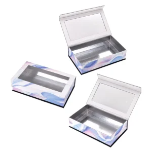 Free Design Custom Logo High End Paper Boxes Gift Box Book Shaped Corrugated Mailer Cardboard Paper Packaging for Cosmetic